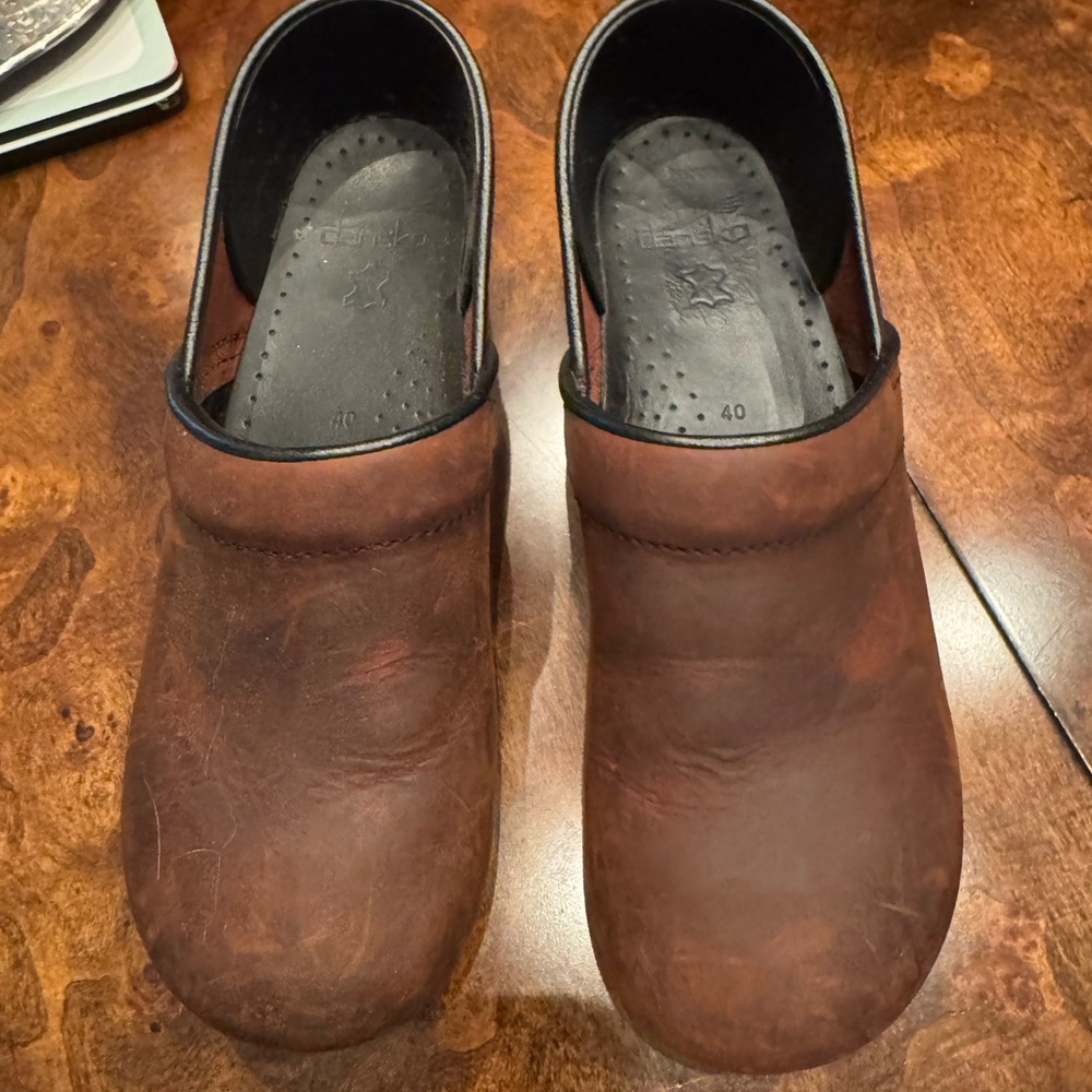 Dansko Brown Leather Women's Shoes size 40